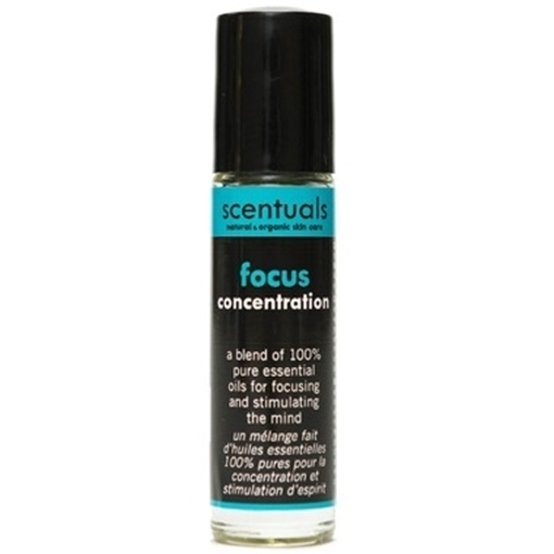 Picture of Scentuals Scentuals 100% Natural Aromatherapy Roll-On, Focus 9ml