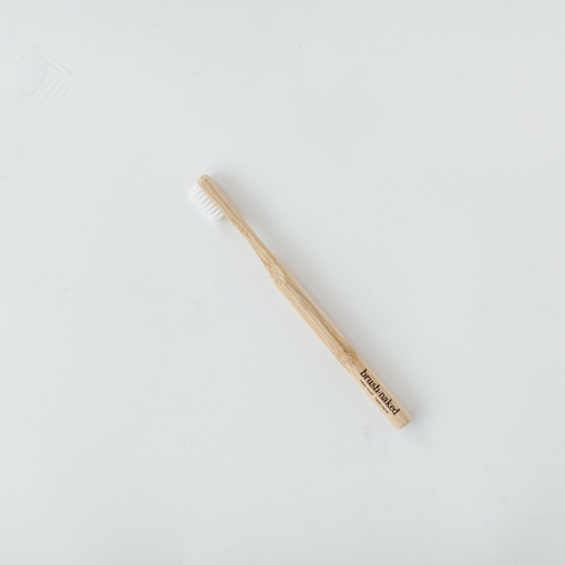 Picture of Brush Naked Brush Naked Medium Nylon Toothbrush, Naked