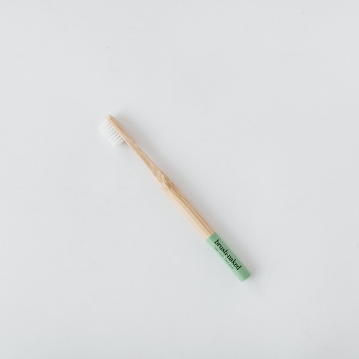 Picture of Brush Naked Brush Naked Medium Nylon Toothbrush, Green