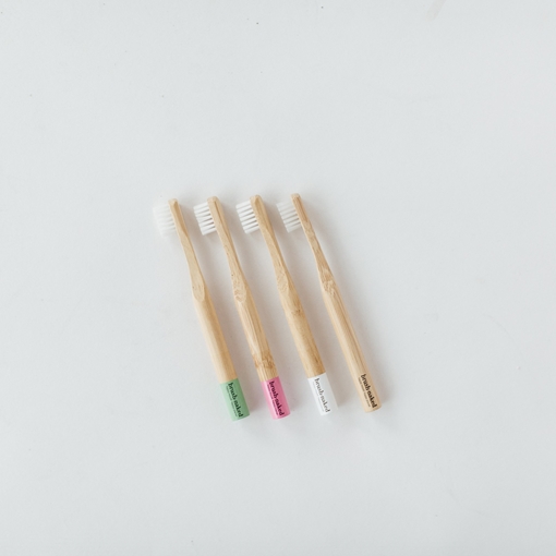 Picture of Brush Naked Brush Naked Soft Nylon Kids Toothbrushes, 4-Pack