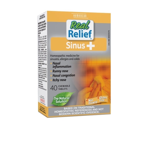 Picture of Homeocan Homeocan Real Relief Sinus+, 40 Tablets