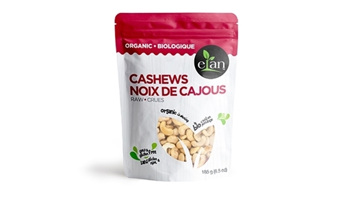 Picture of Elan Elan Organic Raw Cashews, 185g