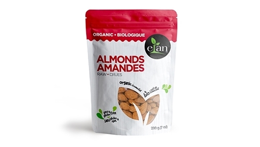 Picture of Elan Elan Organic Raw Almonds, 200g