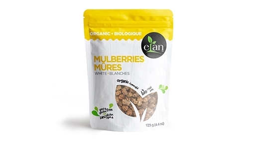 Picture of Elan Elan Organic White Mulberries, 125g