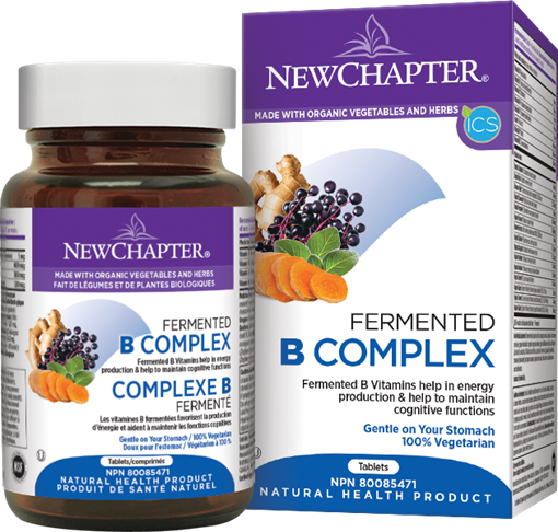 Picture of New Chapter New Chapter Fermented B Complex, 30 Tablets