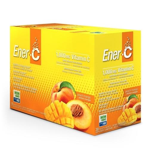 Picture of Ener-C Ener-C 1,000mg Vitamin C Drink Mix, Peach Mango 30 Pack