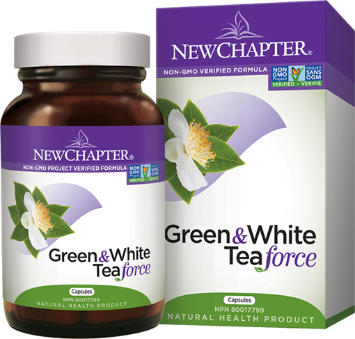 Picture of New Chapter New Chapter Green & White Tea Force, 60 Capsules