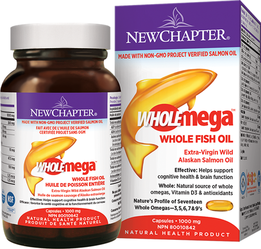 Picture of New Chapter New Chapter Wholemega® 1,000 mg, 60 Softgels
