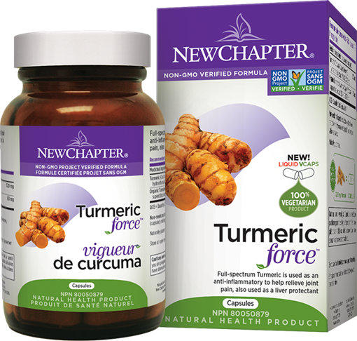 Picture of New Chapter Turmeric Force, 120 Capsules