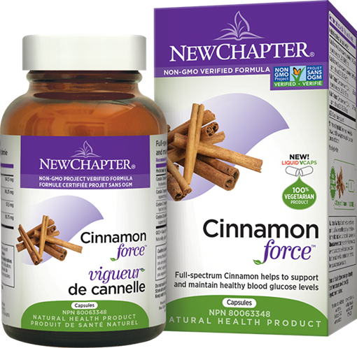 Picture of New Chapter New Chapter Cinnamon Force, 60 Capsules