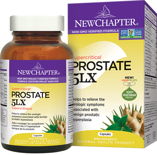 Picture of New Chapter New Chapter Prostate 5LX Licap, 60 Capsules