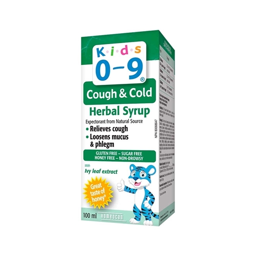 Picture of Homeocan Homeocan Kids 0-9 Herbal Cough & Cold Syrup, 100ml