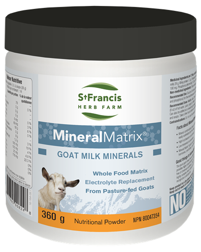 Picture of St Francis Herb Farm St Francis Herb Farm Mineral Matrix Goat Whey, 360g
