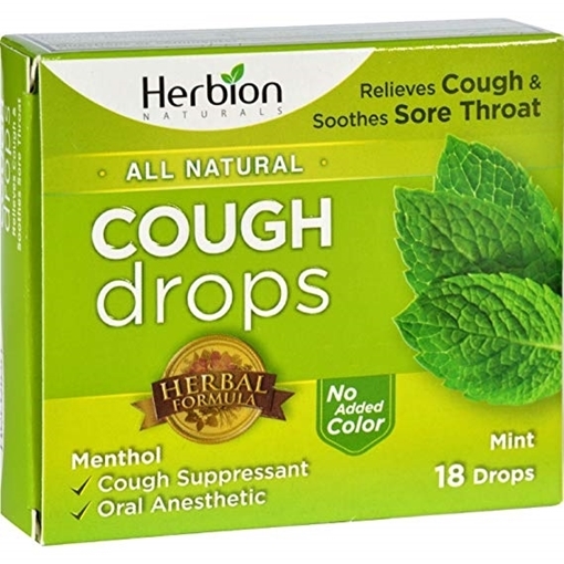 Picture of Herbion Herbion Cough Lozenges, Mint 18 Count