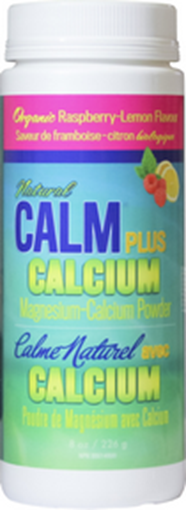 Picture of Natural Calm Calm Plus Calcium, Raspberry Lemon 226g