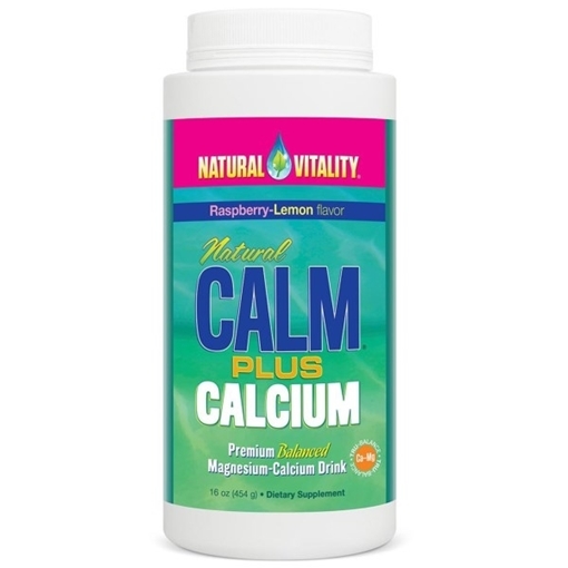 Picture of Natural Calm Calm Plus Calcium, Raspberry Lemon 454g