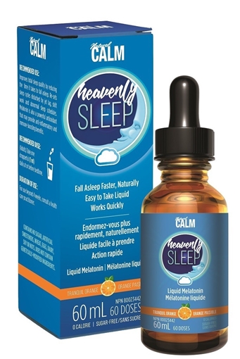 Picture of Natural Calm Natural Calm Heavenly Sleep Liquid Melatonin, 30ml