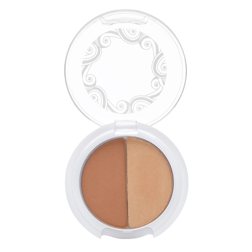 Picture of Pacifica Pacifica Lotus Infused Bronzer Duo, Sundream 3g