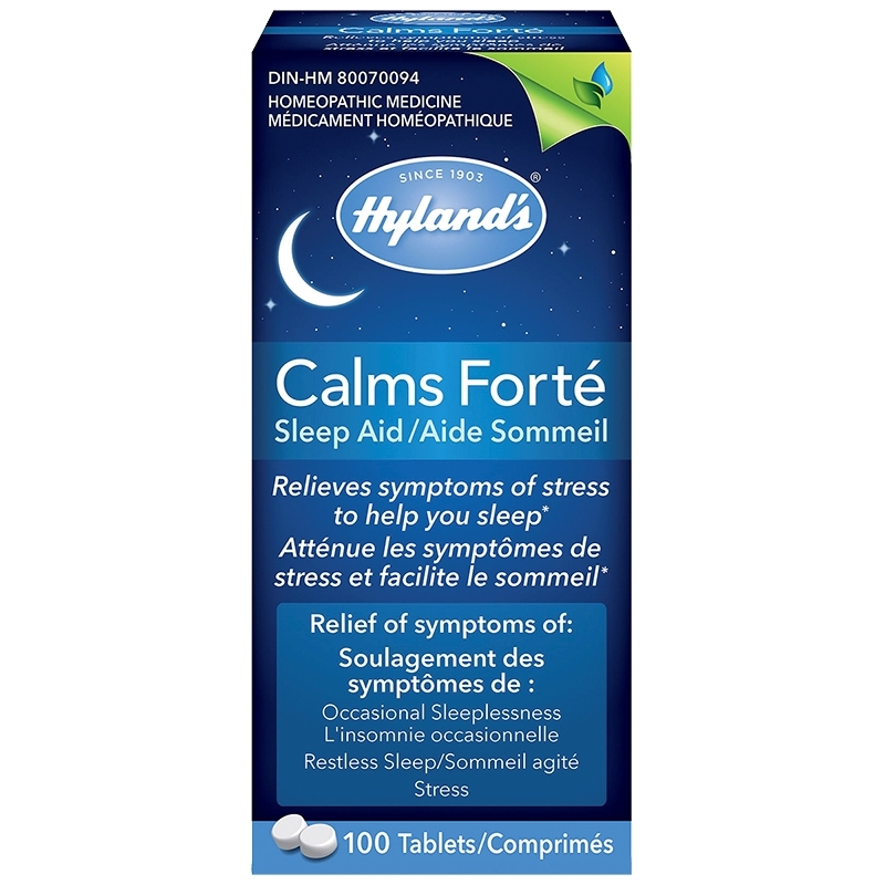 Hyland's Calms Forte Sleep Aid, 100 Tablets Canada's online vitamin, beauty