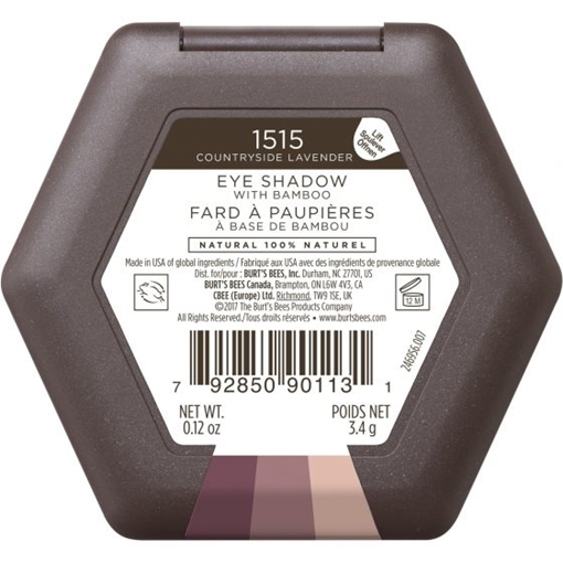 Burt's Bees Eyeshadow Trio, Countryside Lavender 3.4g