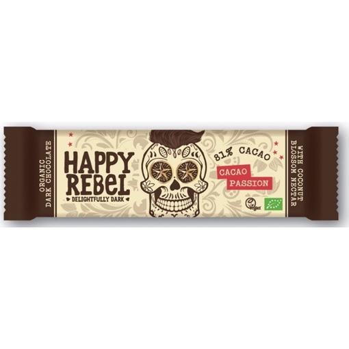 Picture of Lovechock Happy Rebel Bar, Cacao Passion 38g