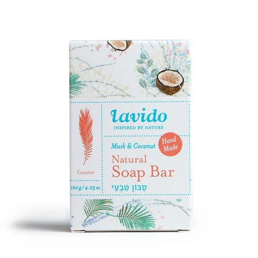 Picture of Lavido Lavido Natural Soap Bar, Musk and Coconut 120g