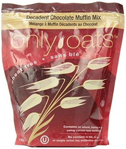 Picture of Only Oats Only Oats Decadent Chocolate Muffin Mix, 1000g