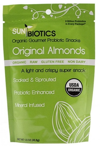 Picture of Sun Biotic Sun Biotic Probiotic Almonds, Original 42.5g