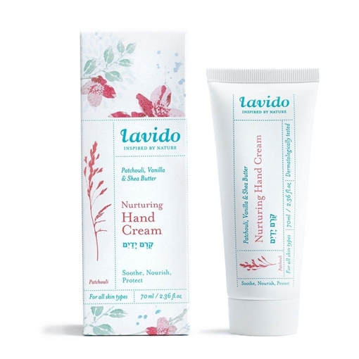 Picture of Lavido Lavido Nurturing Hand Cream, Patchouli, Vanilla and Shea Butter 70ml