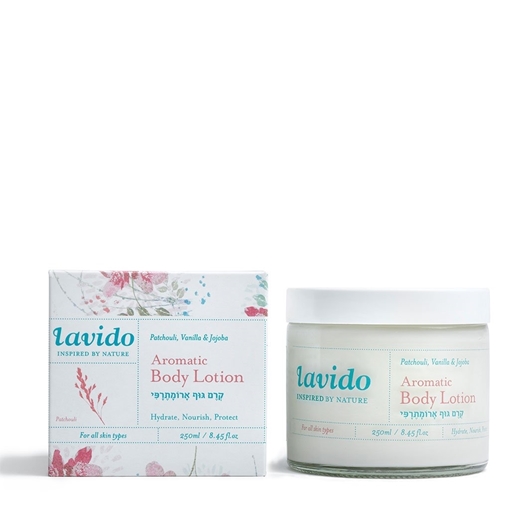 Picture of Lavido Lavido Aromatic Body Lotion, Patchouli, Vanilla and Jojoba 120ml