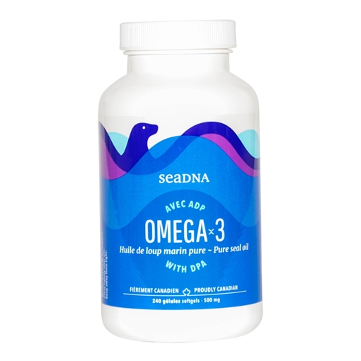 Picture of SeaDNA SeaDNA Omega-3 Seal Oil 500mg, 240 Softgels