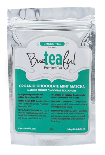 Picture of Bueteaful Bueteaful Organic Chocolate Mint Matcha Tea, 100g