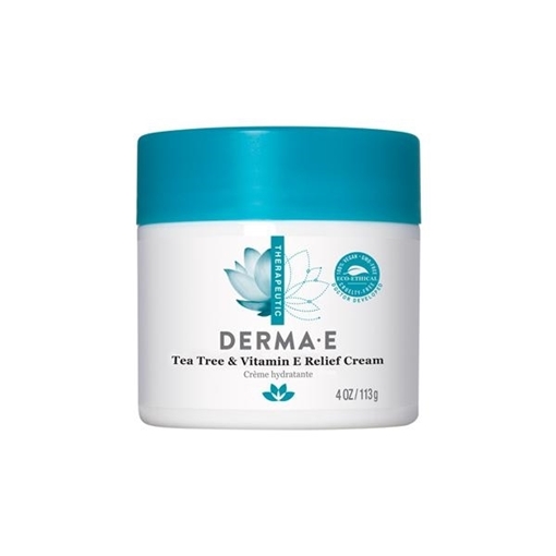 Picture of DERMA E Derma E Tea Tree & Vitamin E Relief Cream, 113g