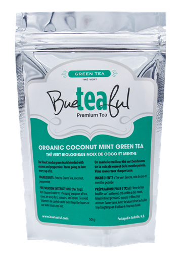 Picture of Bueteaful Bueteaful Organic Coconut Mint Green Tea, 50g