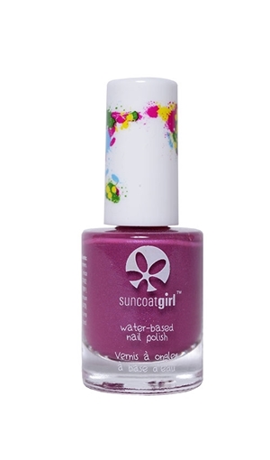 Picture of Suncoat Suncoat Water-Based Nail Polish for Kids, Majestic Purple 9ml