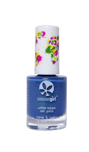 Picture of Suncoat Suncoat Water-Based Nail Polish for Kids, Mermaid Blue 9ml