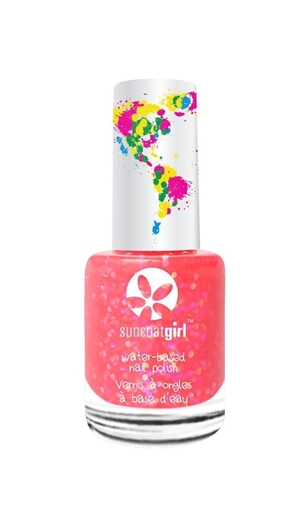 Picture of Suncoat Suncoat Water-Based Nail Polish for Kids, Twinkled Pink 9ml
