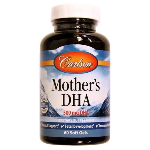 Picture of Carlson Laboratories Carlson Mother's DHA, 60 Soft Gels