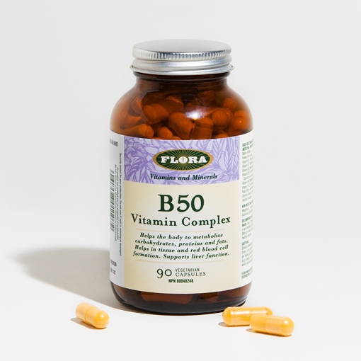 Picture of Flora Flora B 50 Vitamin Complex, 90 Capsules