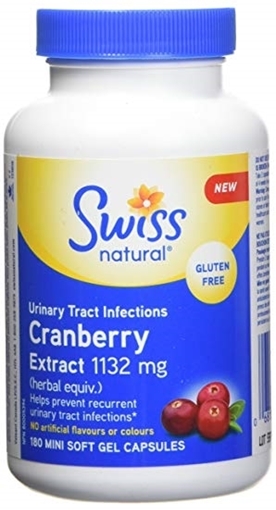 Picture of Swiss Natural Swiss Natural Cranberry Extract 1132mg, 180 Capsules