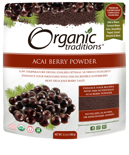 Picture of Organic Traditions Acai Berry Powder, 100g