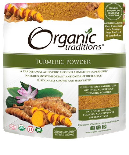 Picture of Organic Traditions Turmeric Powder, 200g