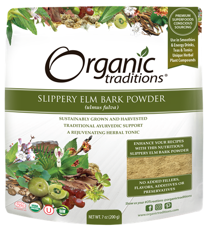 Picture of Organic Traditions Slippery Elm Bark Powder, 200g