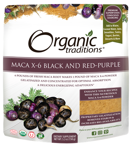 Picture of Organic Traditions Maca X-6 Powder 6:1, 150g