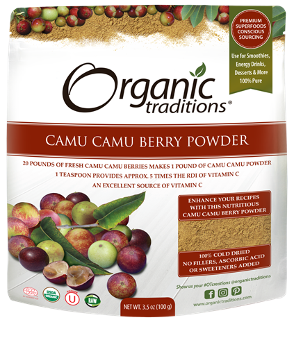 Picture of Organic Traditions Camu Camu Berry Powder, 100g