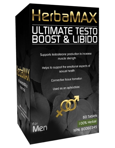Picture of HerbaMax Inc Ultimate Testo & Libido Boost, 60 pk