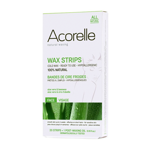 Picture of Acorelle Hair Removal Strips for Face 20 pack