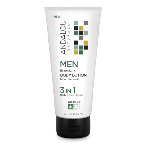 Picture of Andalou Naturals Men Energizing Body Lotion, 251ml