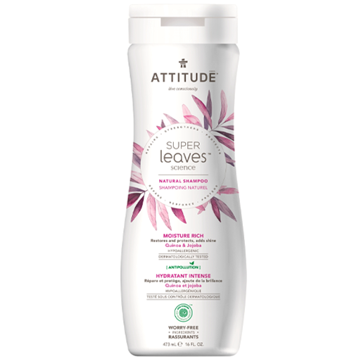 Picture of Attitude Super Leaves Moisture Rich Shampoo, 473ml