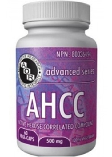 Picture of AOR AHCC, 60 caps